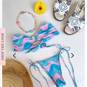 Vanessa Mooney bikini top NWT